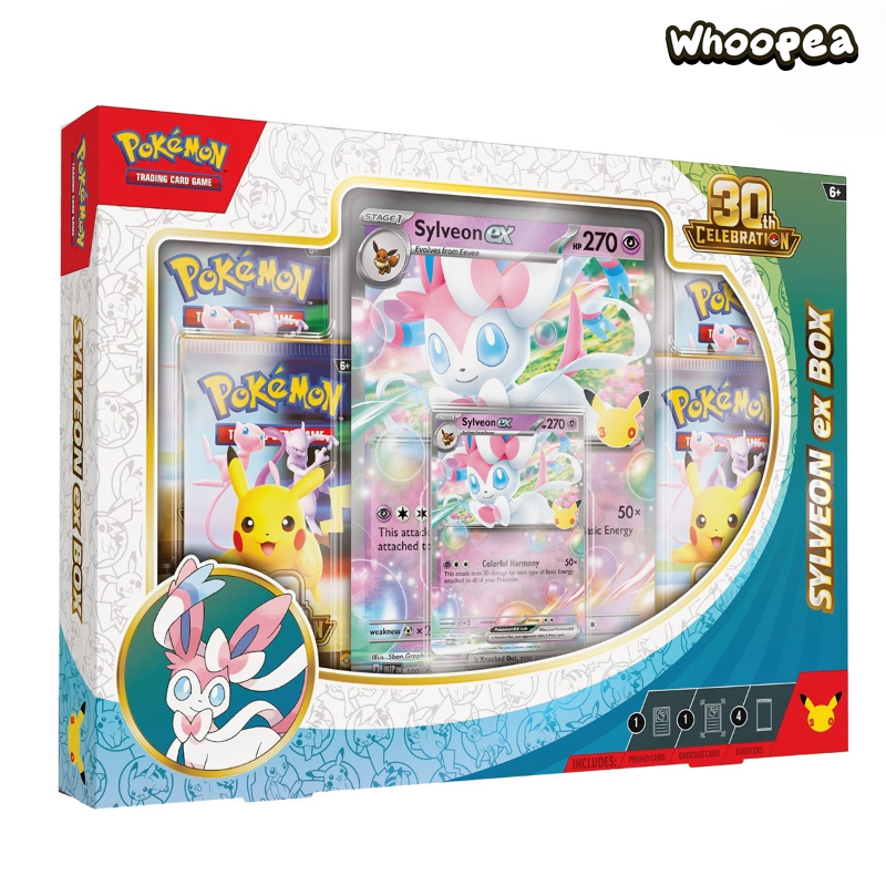 Pokémon TCG 30th Anniversary Celebration Poster Collection Eevee ex And Greninja ex Set, English Edition