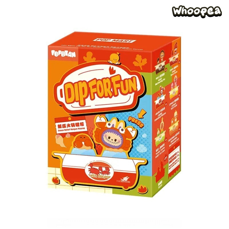 POP MART POP BEAN Dip for Fun Series - Squishy Keycap Blind Box