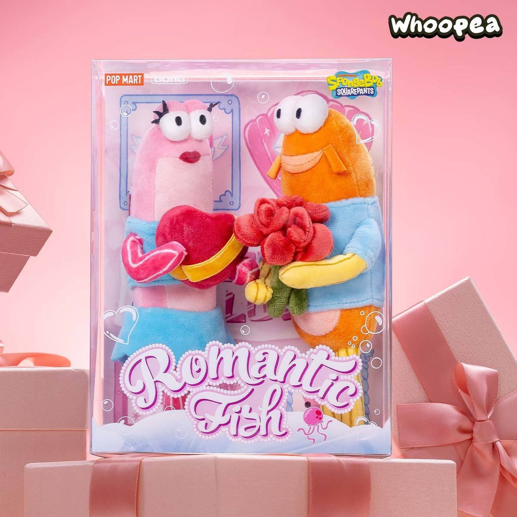 GONG Bikini Bottom Buddies Romantic Fish Series Plush Pendants
