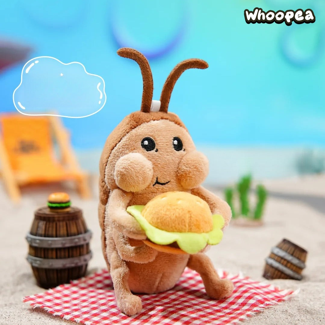 SpongeBob Bikini Bottom Beach Stall Series Action Plush Pendant Blind Box
