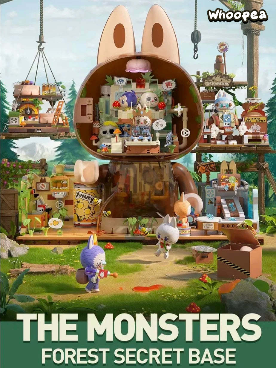 THE MONSTERS FOREST SECRET BASE - Blocks