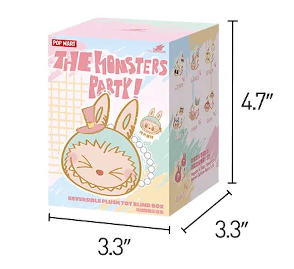 THE MONSTERS Party Series - Reversible Plush Blind Box