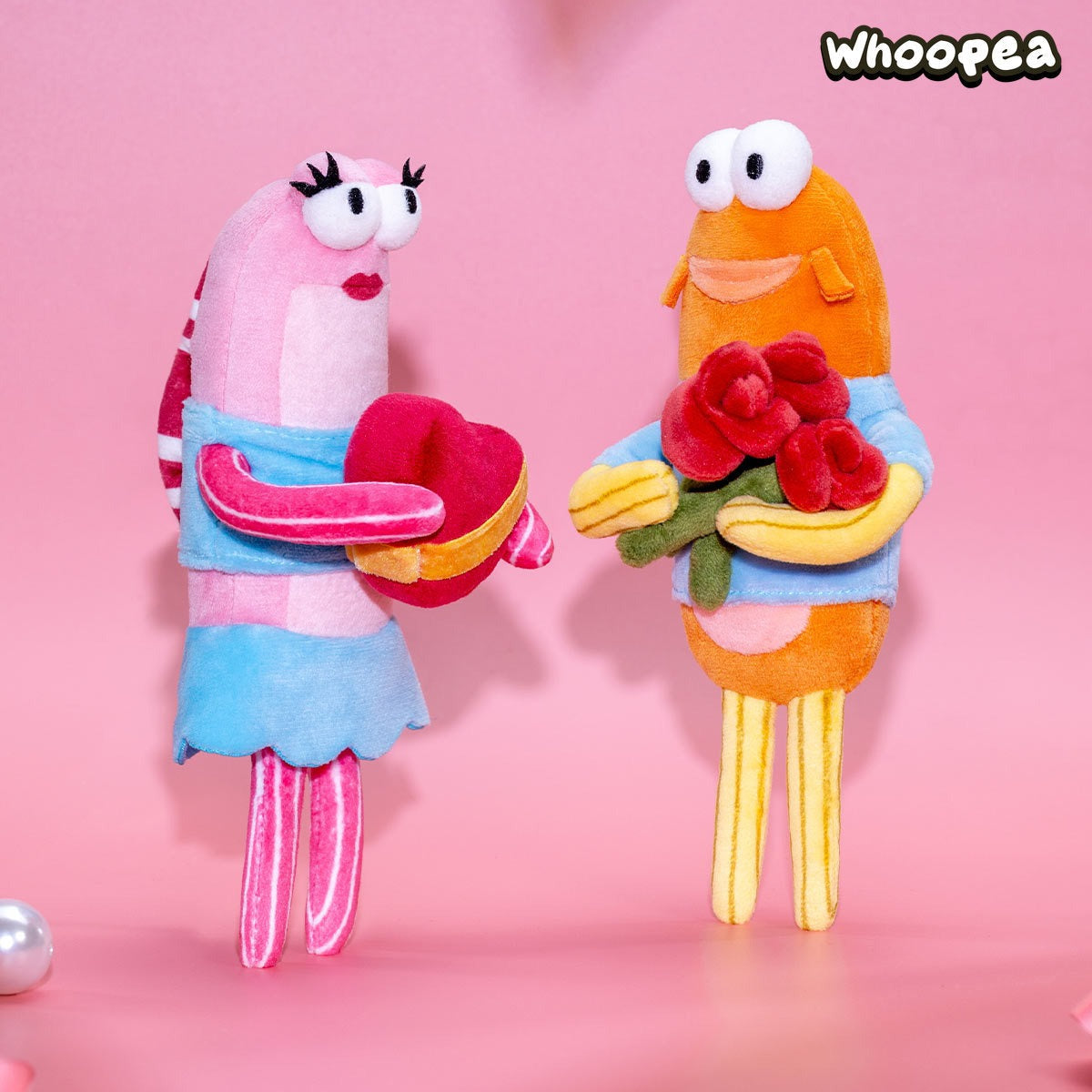 GONG Bikini Bottom Buddies Romantic Fish Series Plush Pendants