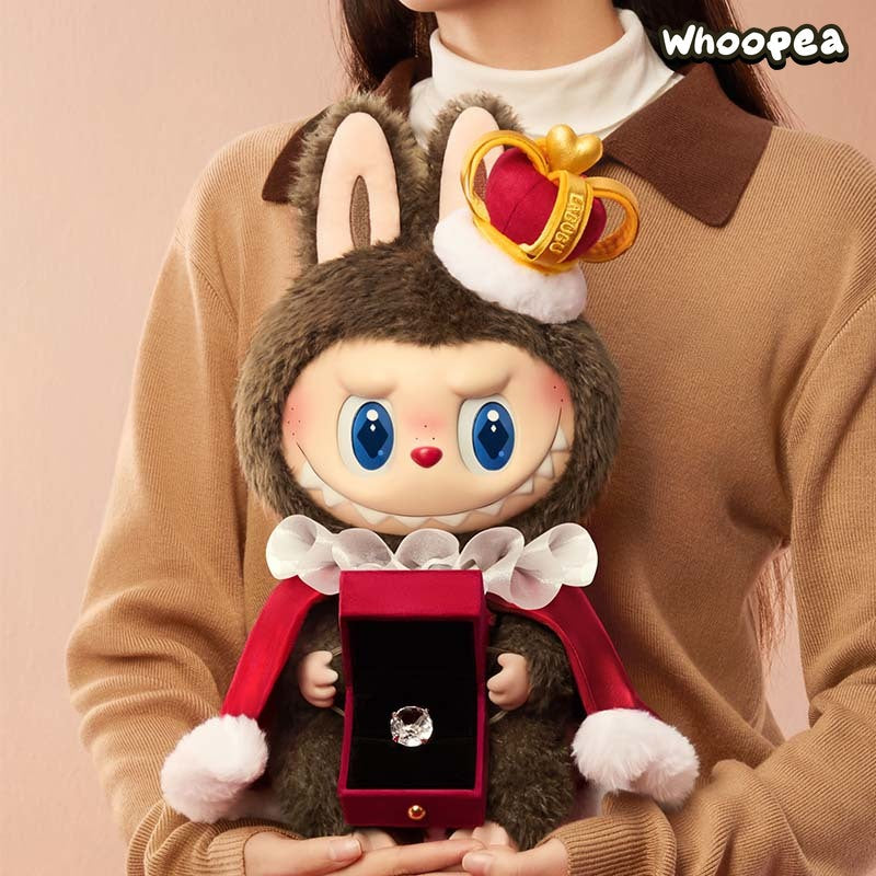 The Monsters Labubu Let's Checkmate Series The King Vinyl Plush Doll