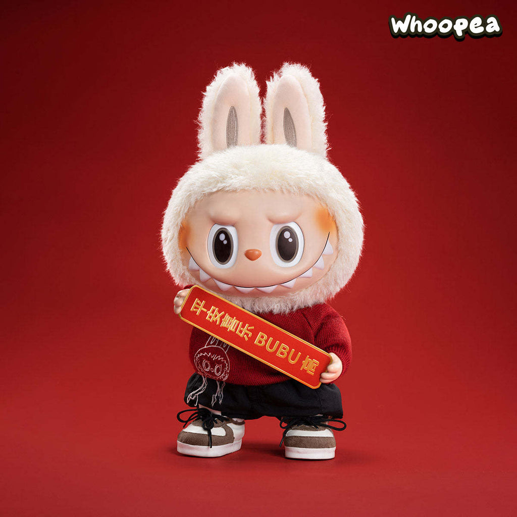 THE MONSTERS LABUBU - BEST OF LUCK Vinyl Plush Doll