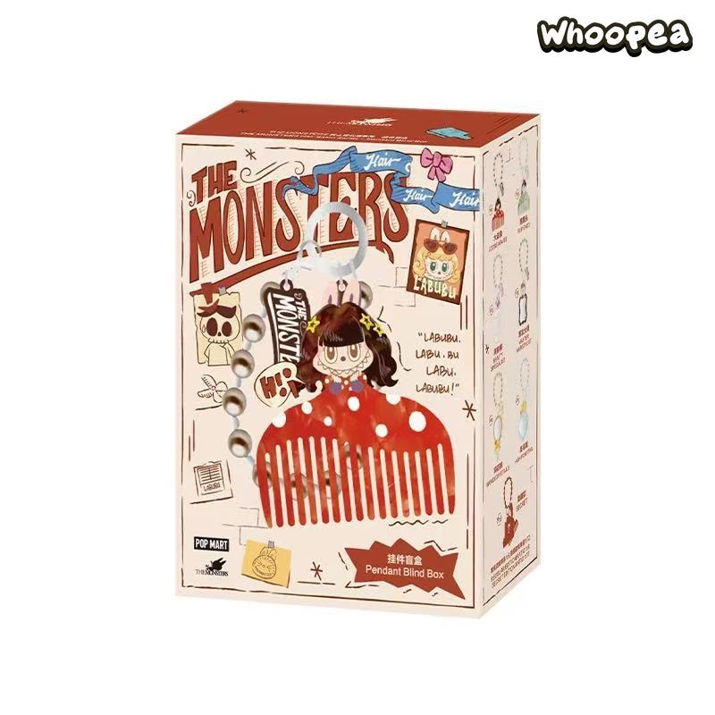 POP MART The Monsters Labubu Hair Salon Series Pendant Blind Box