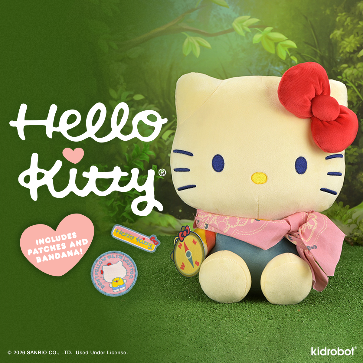 Hello Kitty® Camp Adventure Large Plush