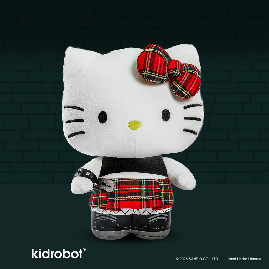 Hello Kitty® Punk Plush by Kidrobot - SOLD OUT!