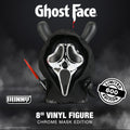 Ghost Face 8" Dunny Vinyl Art Figure - Chrome Mask Edition