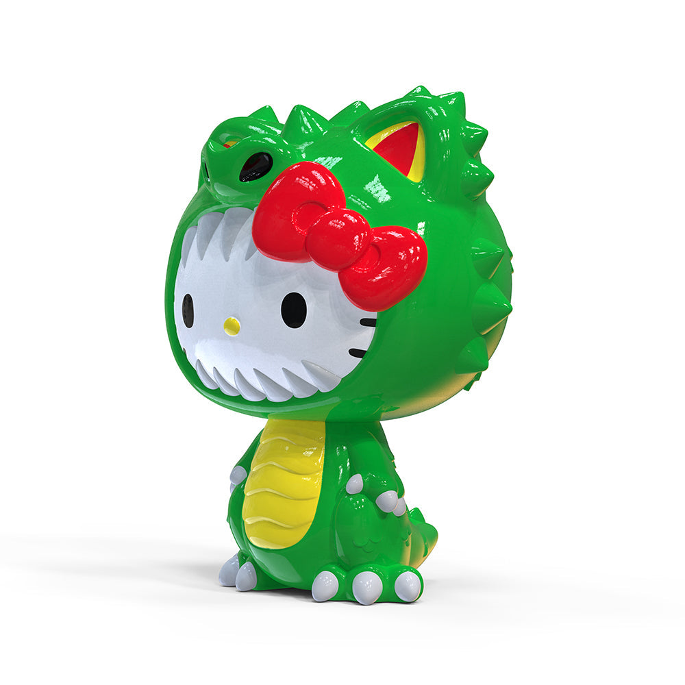 Hello Kitty® Green Kaiju Monster 36" Art Giant Fiberglass Figure - Limited Edition - SOLD OUT!