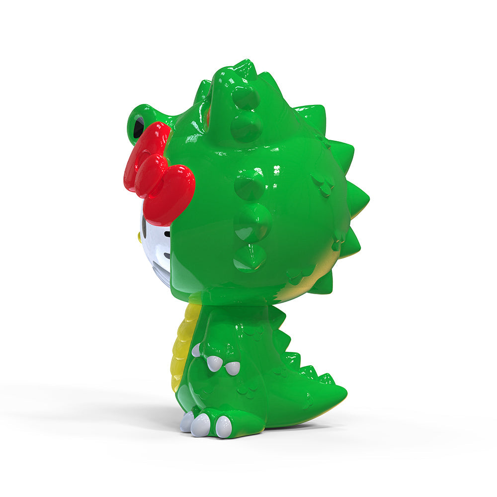 Hello Kitty® Green Kaiju Monster 36" Art Giant Fiberglass Figure - Limited Edition - SOLD OUT!