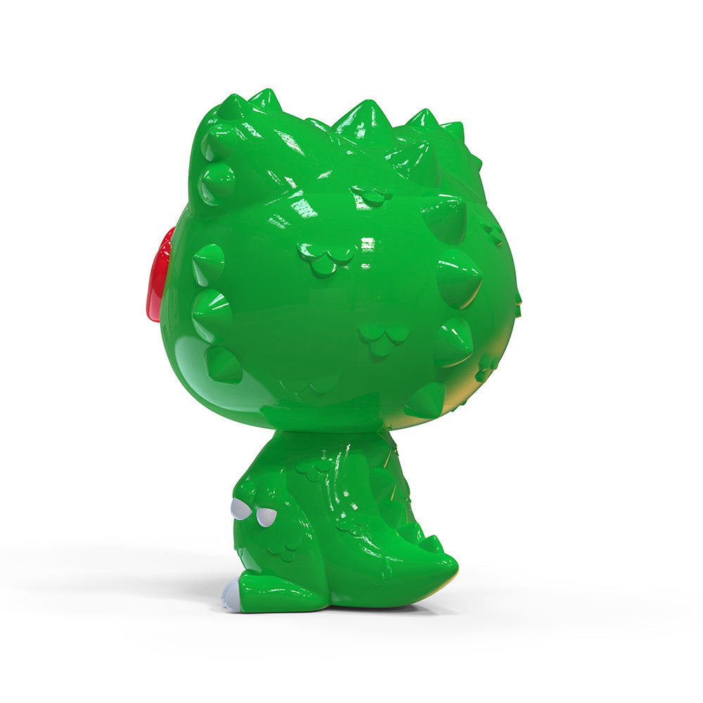 Hello Kitty® Green Kaiju Monster 36" Art Giant Fiberglass Figure - Limited Edition - SOLD OUT!