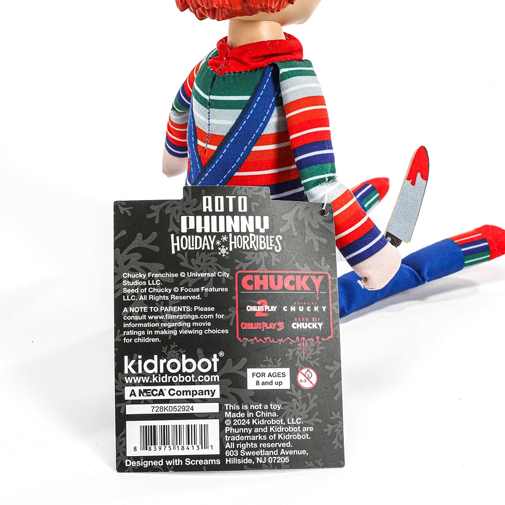 Holiday Horribles Chucky 8" Roto Phunny Plush