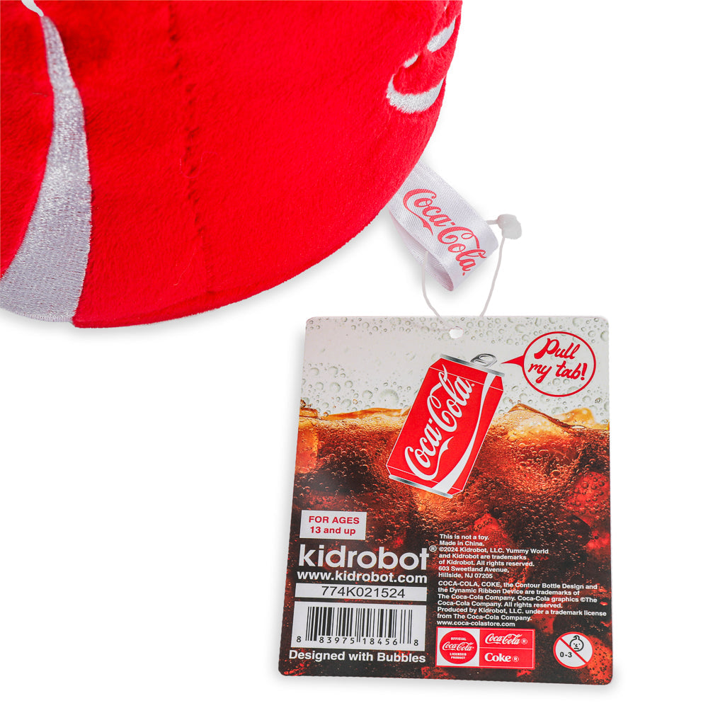 Yummy World & Coca-Cola® 10" Coca-Cola Can Plush with Sound - SOLD OUT!
