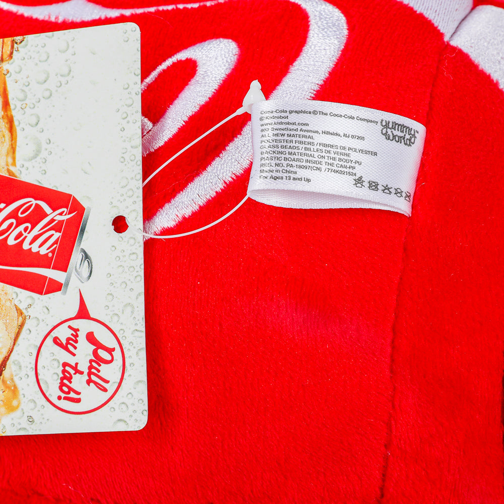 Yummy World & Coca-Cola® 10" Coca-Cola Can Plush with Sound - SOLD OUT!