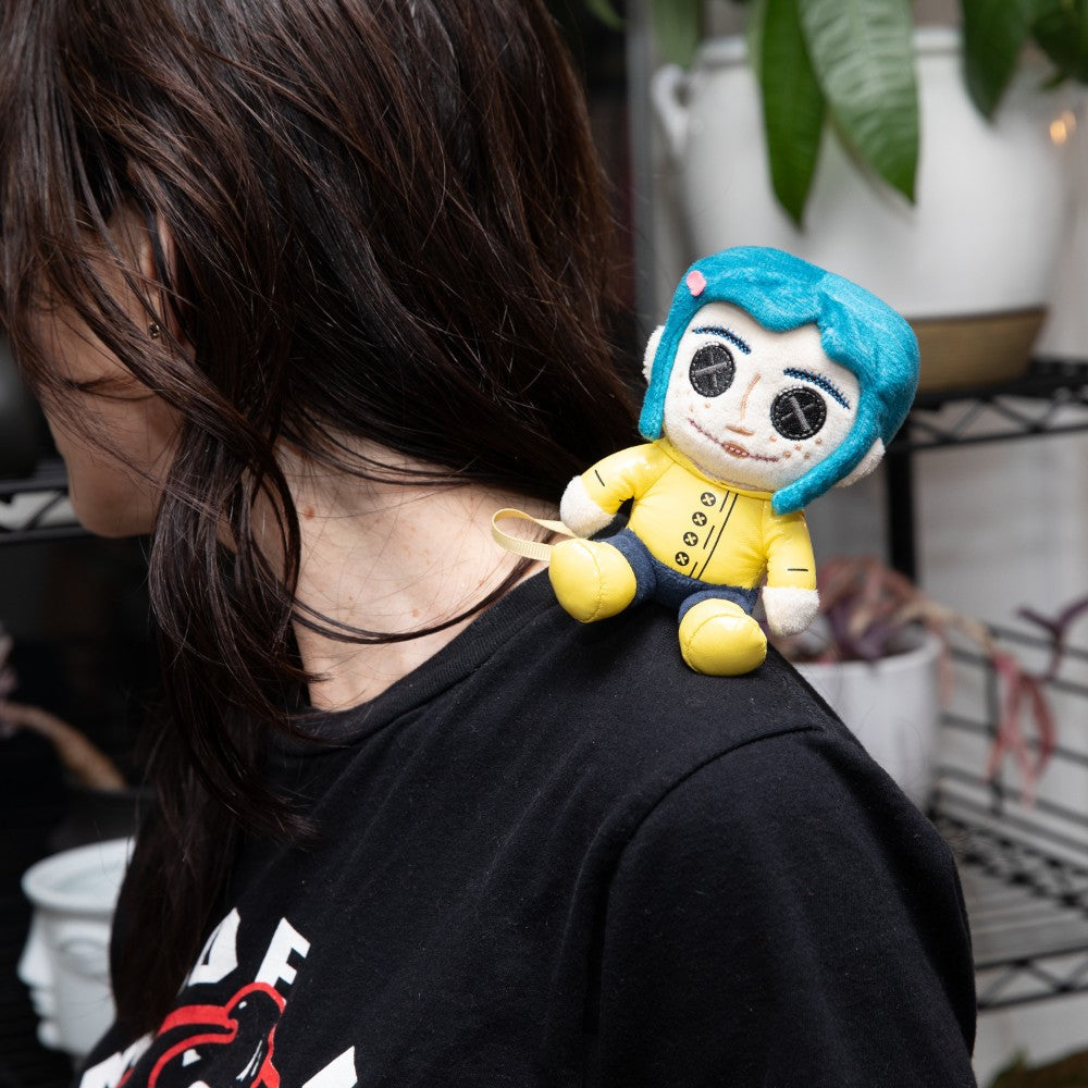 Coraline with Button Eyes Plush Shoulder Phunny - SOLD OUT!
