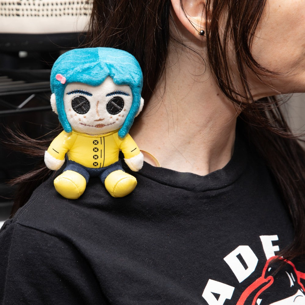 Coraline with Button Eyes Plush Shoulder Phunny - SOLD OUT!