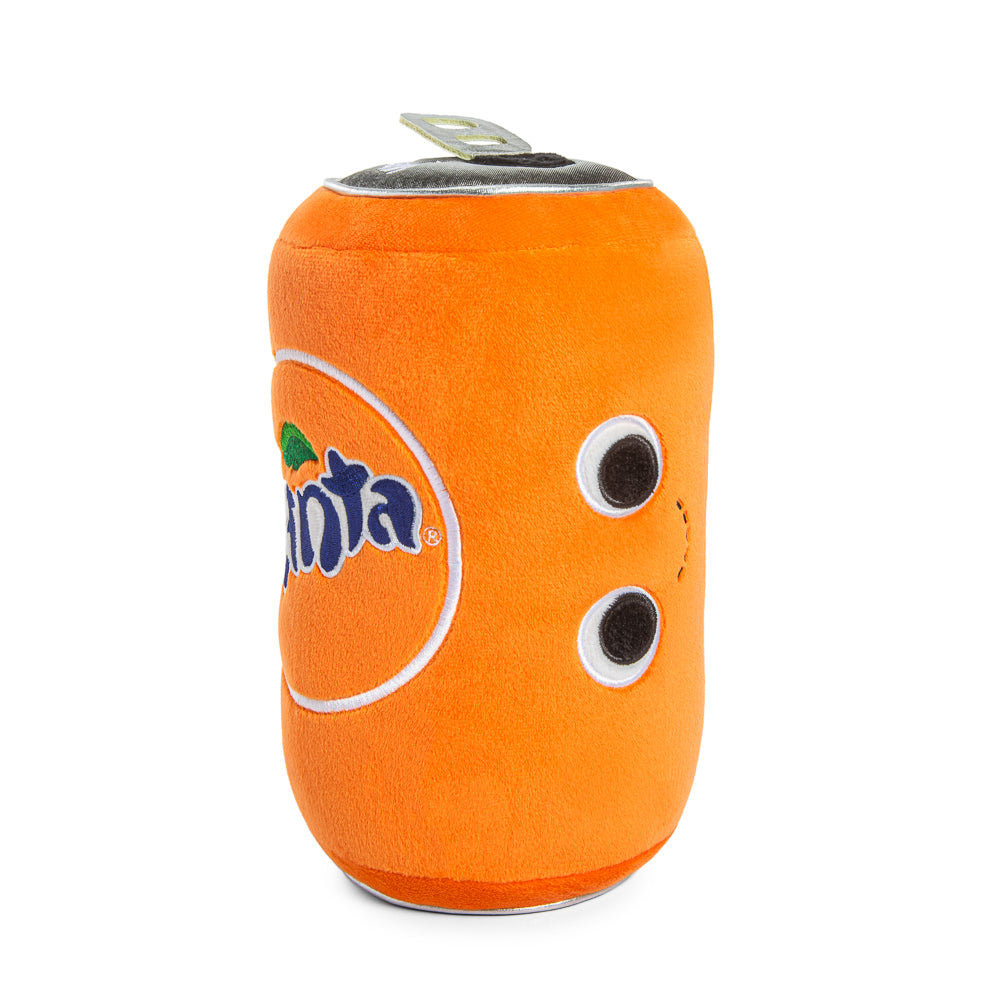 Yummy World & Fanta® 10" Fanta Orange Soda Can Plush with Sound