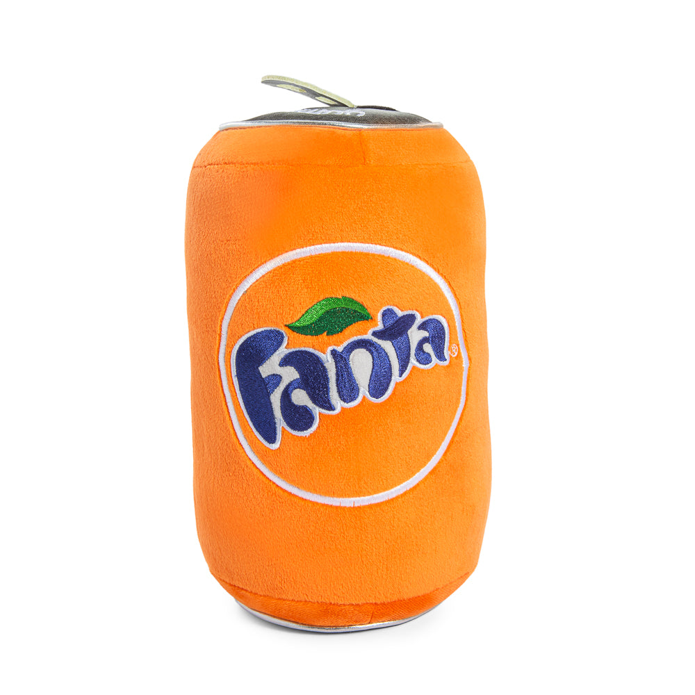 Yummy World & Fanta® 10" Fanta Orange Soda Can Plush with Sound