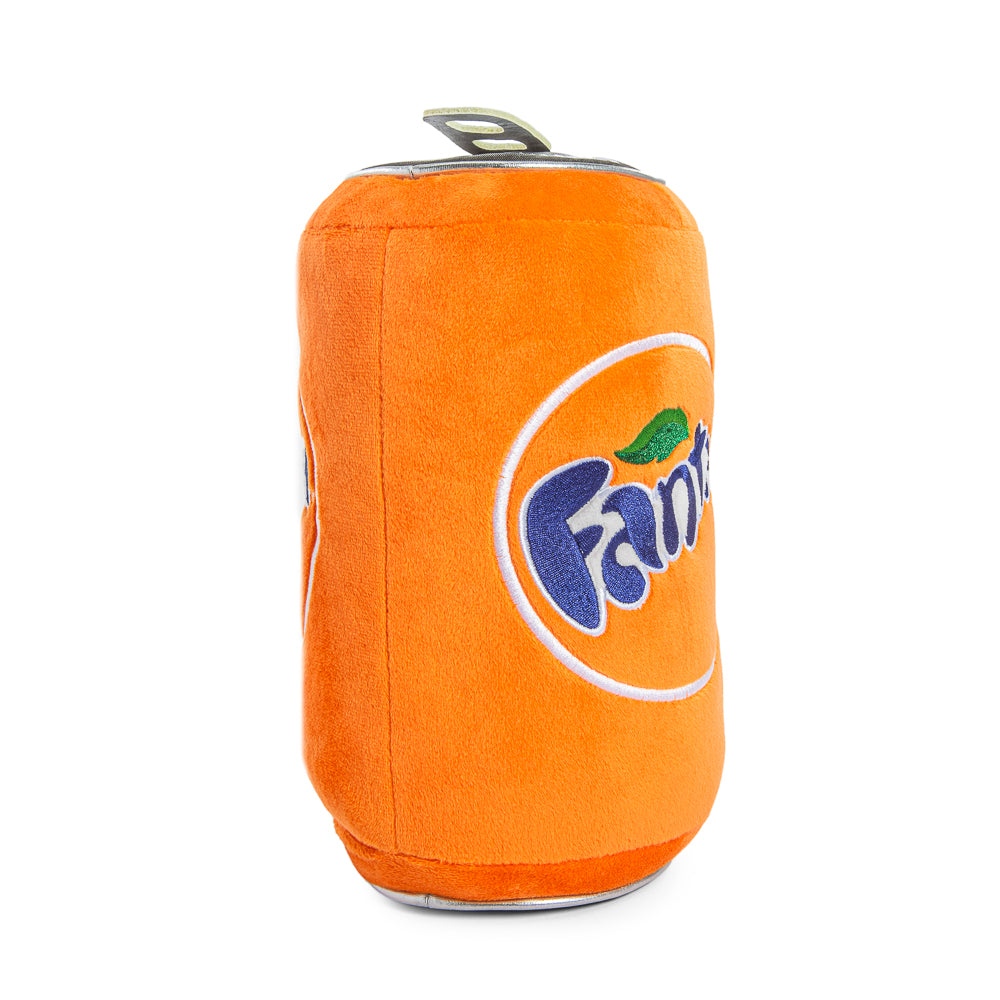 Yummy World & Fanta® 10" Fanta Orange Soda Can Plush with Sound
