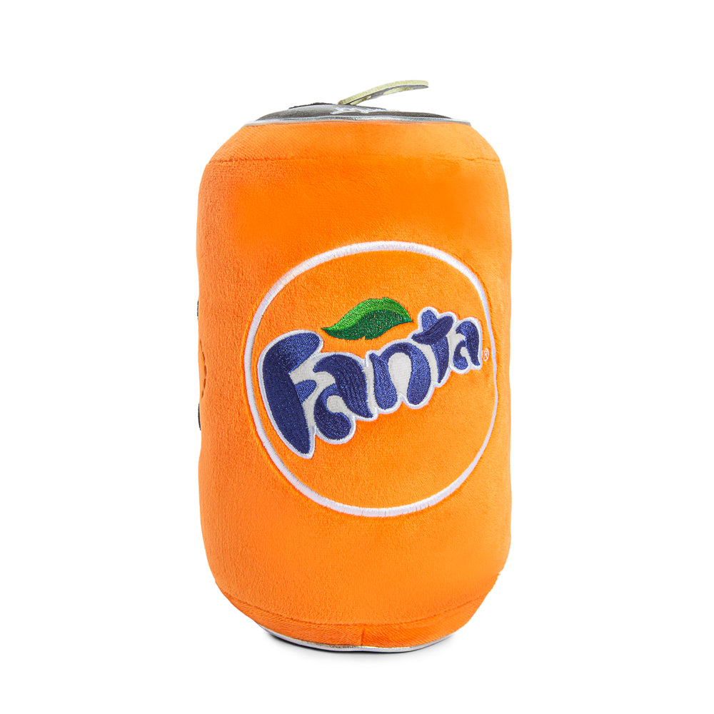 Yummy World & Fanta® 10" Fanta Orange Soda Can Plush with Sound