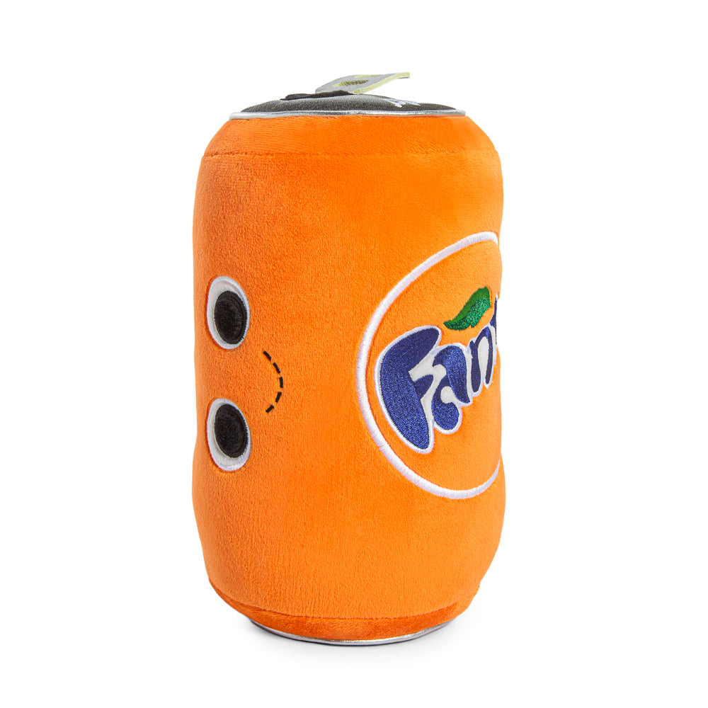 Yummy World & Fanta® 10" Fanta Orange Soda Can Plush with Sound
