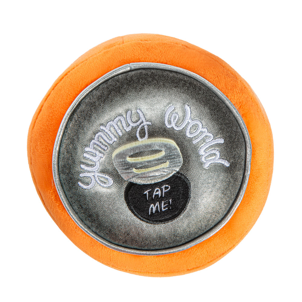 Yummy World & Fanta® 10" Fanta Orange Soda Can Plush with Sound