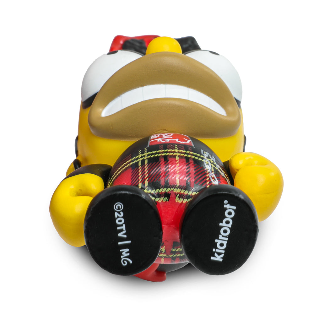 The Simpsons - Donut Riot Punk Homer 3" Vinyl Mini Figure - Crimson Glaze Edition - Kidrobot.com Exclusive (Limited Edition of 500) - SOLD OUT!