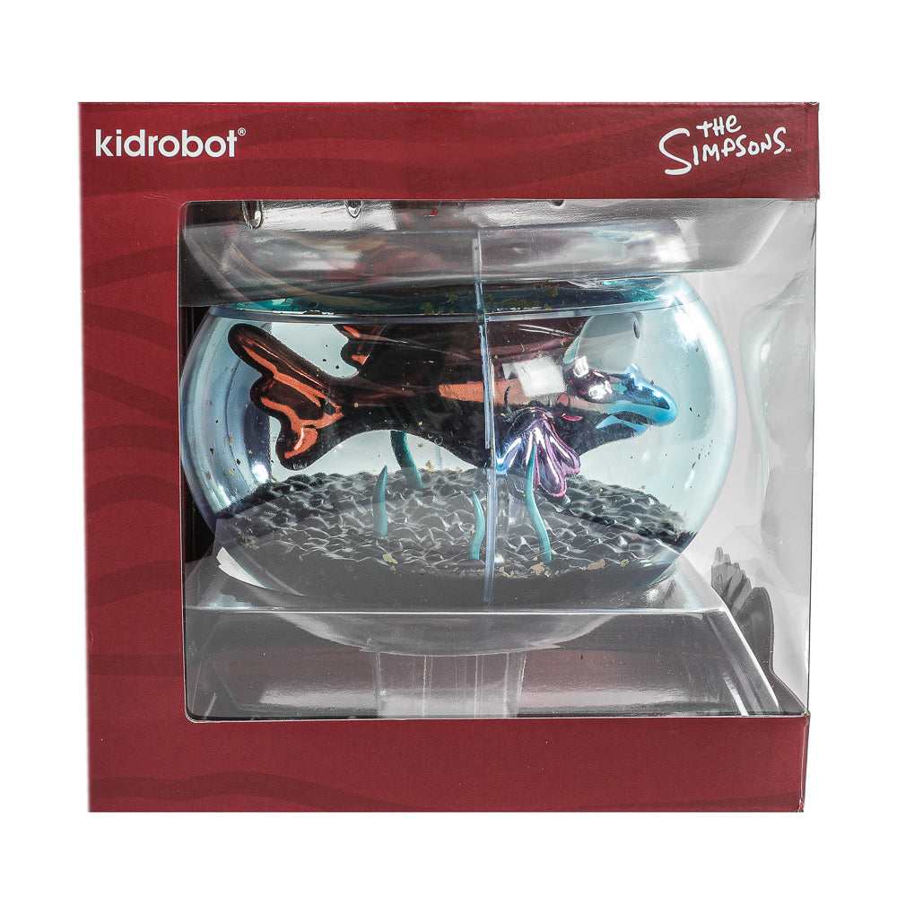 The Simpsons - Blinky in Fish Bowl 5.5" Vinyl Art Figure (Nuclear Electroplate Edition) - NYCC 2025 Debut - SOLD OUT!