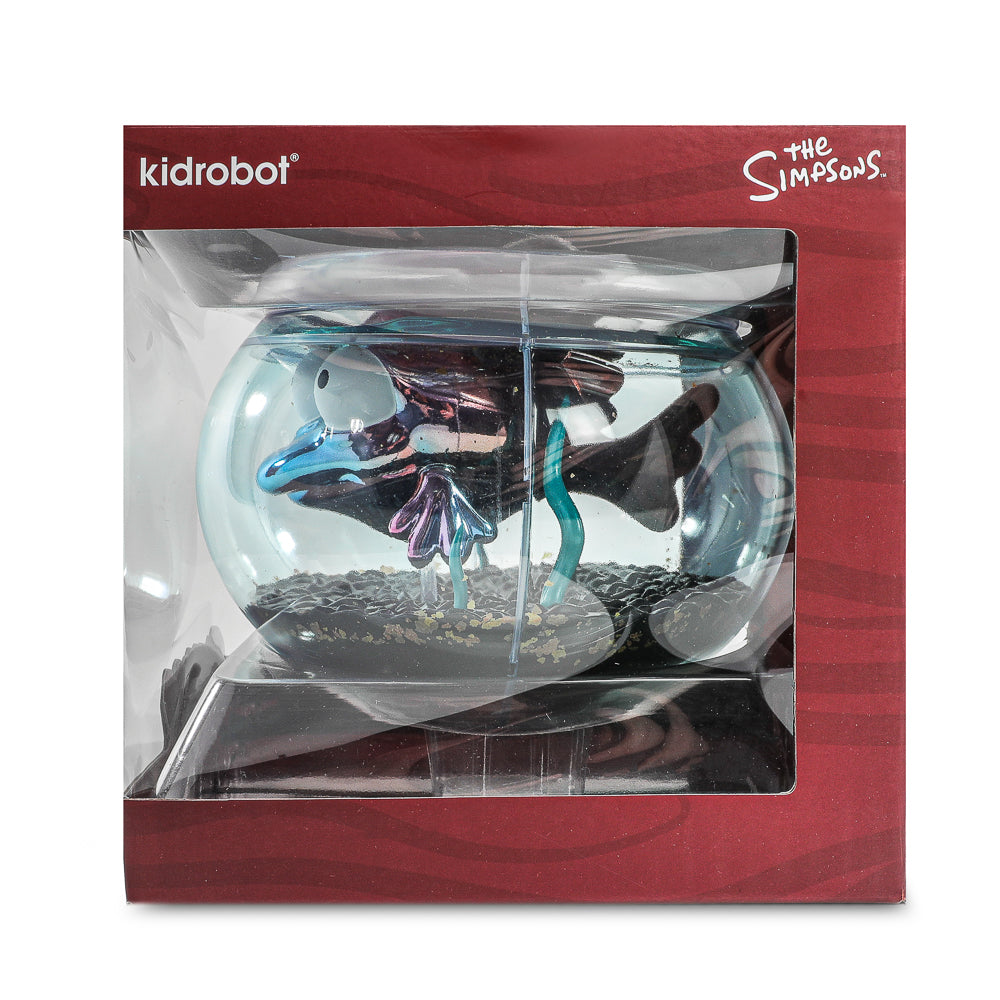 The Simpsons - Blinky in Fish Bowl 5.5" Vinyl Art Figure (Nuclear Electroplate Edition) - NYCC 2025 Debut - SOLD OUT!