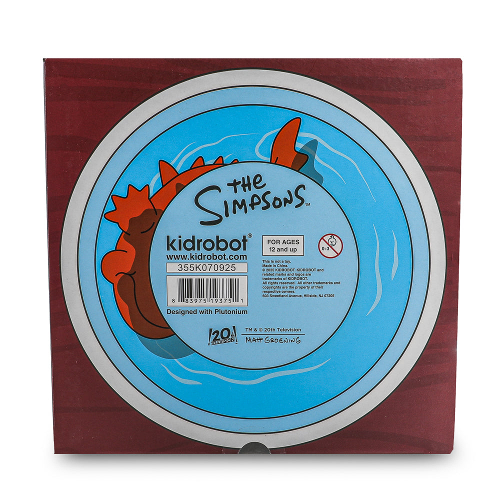 The Simpsons - Blinky in Fish Bowl 5.5" Vinyl Art Figure (Nuclear Electroplate Edition) - NYCC 2025 Debut - SOLD OUT!