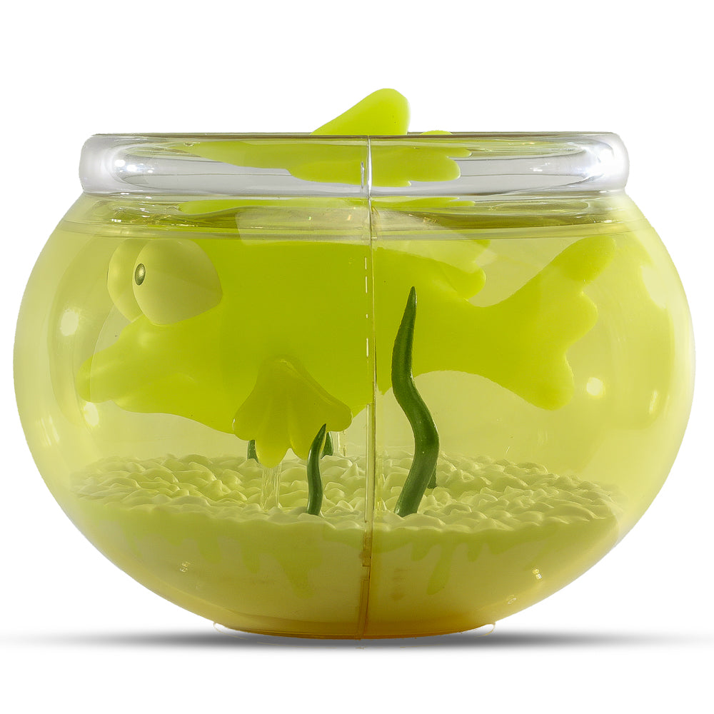 The Simpsons - Blinky in Fish Bowl 5.5" Glow-in-the-Dark Vinyl Art Figure (Radioactive Edition) - Kidrobot.com Exclusive - SOLD OUT!