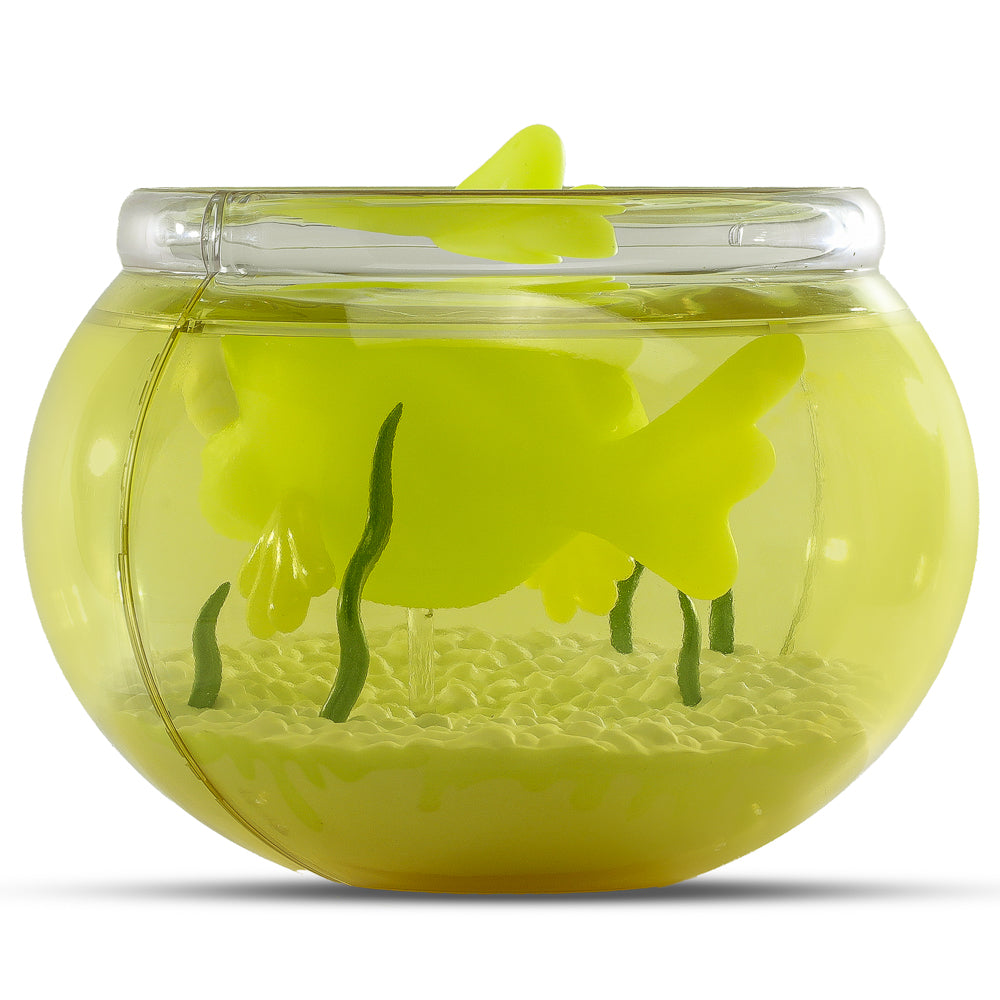 The Simpsons - Blinky in Fish Bowl 5.5" Glow-in-the-Dark Vinyl Art Figure (Radioactive Edition) - Kidrobot.com Exclusive - SOLD OUT!