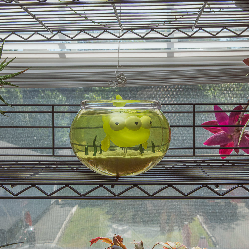 The Simpsons - Blinky in Fish Bowl 5.5" Glow-in-the-Dark Vinyl Art Figure (Radioactive Edition) - Kidrobot.com Exclusive - SOLD OUT!