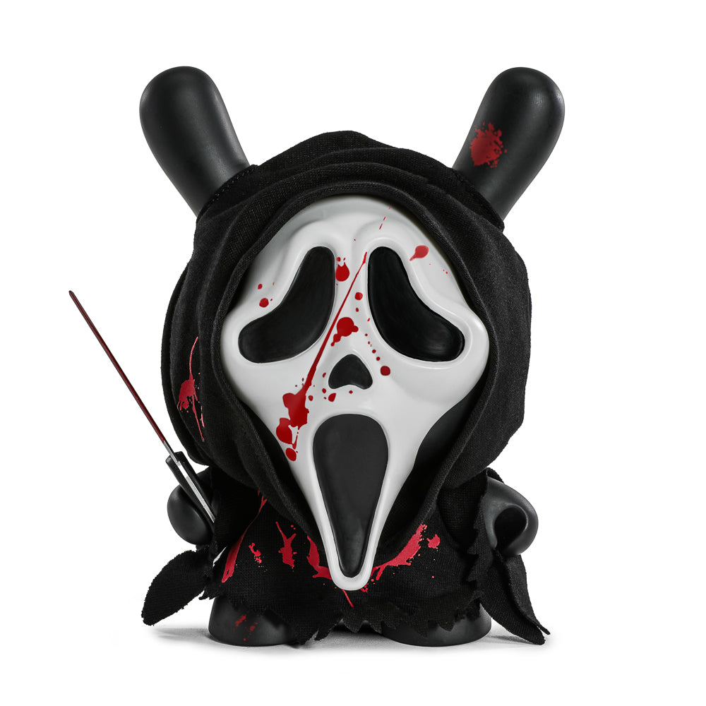 Ghost Face 8" Dunny Glow-in-the-Dark Vinyl Art Figure - Bloody Edition