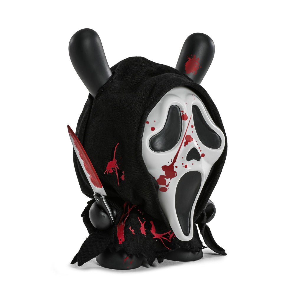 Ghost Face 8" Dunny Glow-in-the-Dark Vinyl Art Figure - Bloody Edition