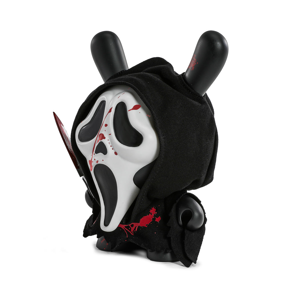Ghost Face 8" Dunny Glow-in-the-Dark Vinyl Art Figure - Bloody Edition