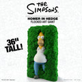 The Simpsons - Homer in Hedge 36" Flocked Art Giant (PRE-ORDER)