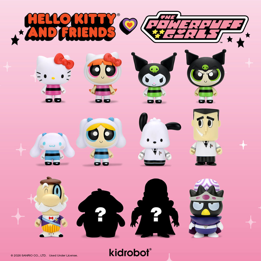 Hello Kitty® and Friends x The Powerpuff Girls - Blind Box Vinyl Mini Figure Series