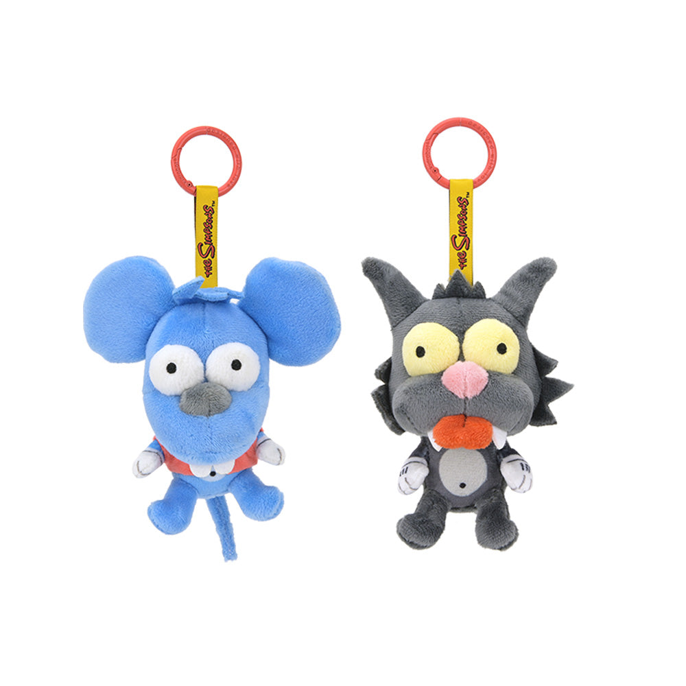 The Simpsons - Itchy & Scratchy Plush Charm Bundle 2-Pack (PRE-ORDER)