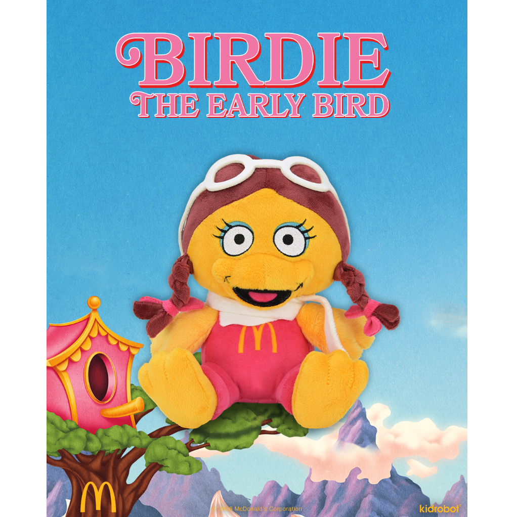 McDonald's - Grimace, Hamburglar, and Birdie 3-Pack Phunny Plush Bundle - SDCC Debut (PRE-ORDER)