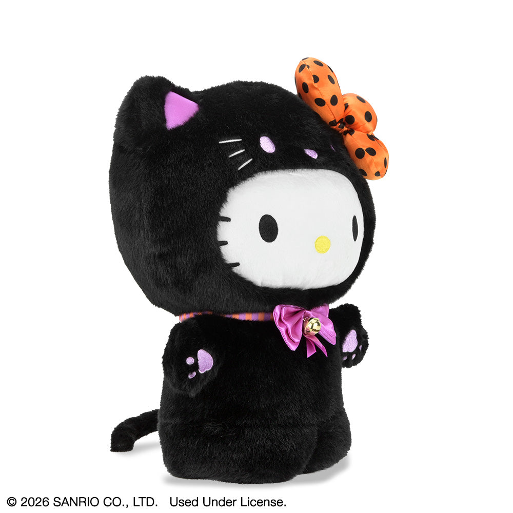 2026 CON EXCLUSIVE: Hello Kitty® Black Cat Large Plush (Limited Edition of 300) (PRE-ORDER)