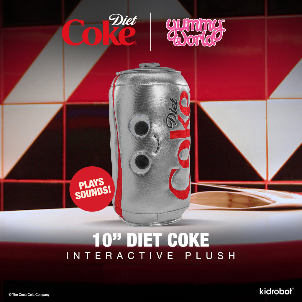 Yummy World & Diet Coke® 10" Can Plush with Sound - SOLD OUT!