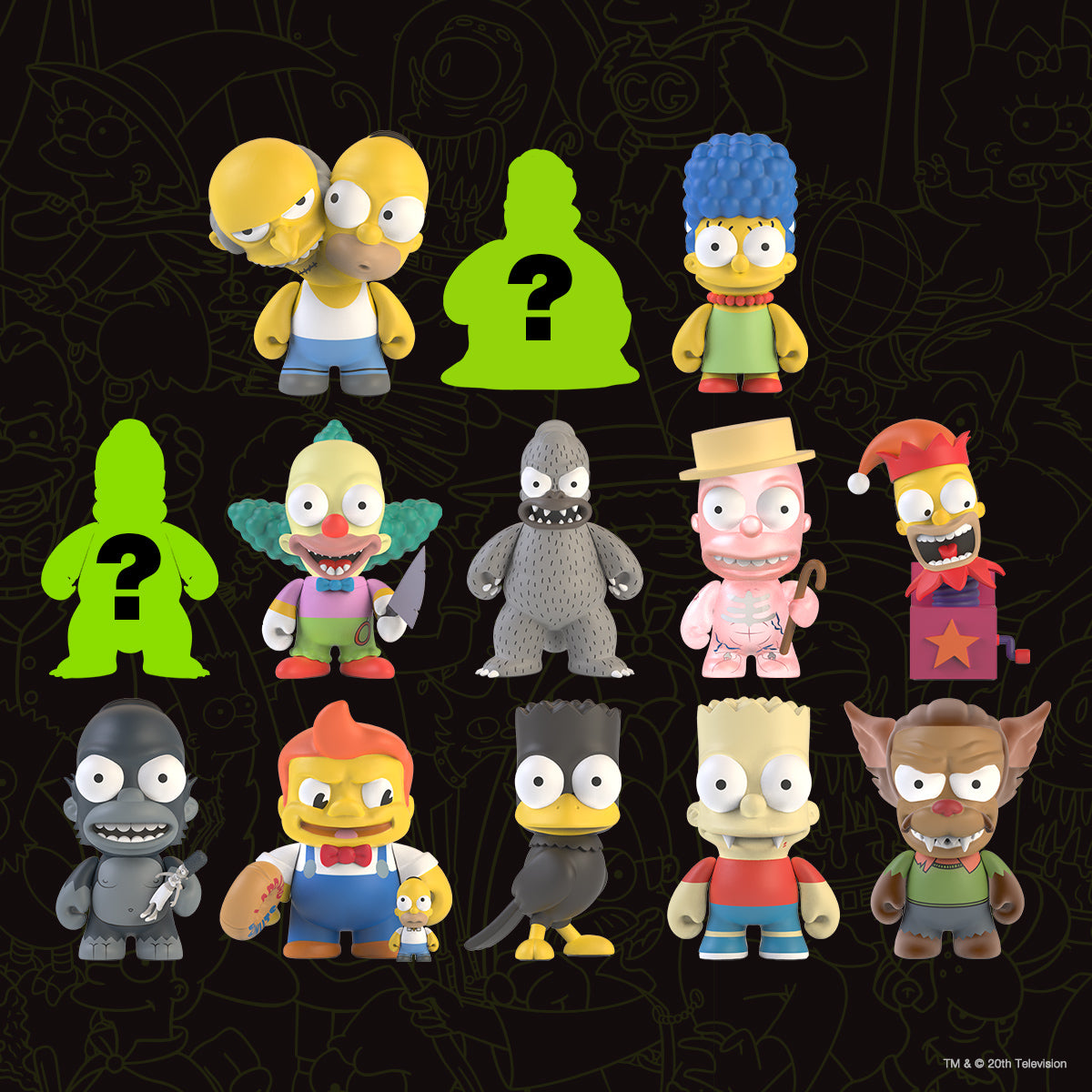 The Simpsons Treehouse of Horror Blind Box Mini Figure Series 2 (PRE-ORDER)