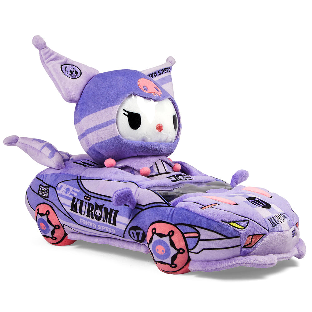 Hello Kitty® and Friends Tokyo Speed Racer 13" Plush 4-Pack Bundle - Badtz-maru®, Hello Kitty, Kuromi & My Melody® (PRE-ORDER)