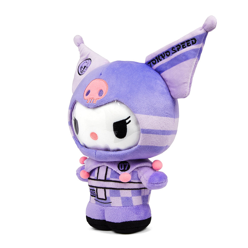 Hello Kitty® and Friends Tokyo Speed Racer 13" Plush 4-Pack Bundle - Badtz-maru®, Hello Kitty, Kuromi & My Melody® (PRE-ORDER)