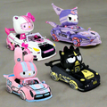 Hello Kitty® and Friends Tokyo Speed Racer 13" Plush 4-Pack Bundle - Badtz-maru®, Hello Kitty, Kuromi & My Melody® (PRE-ORDER)