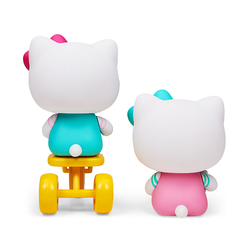 Hello Kitty® Tricycle and Ice Cream Play Theme 4.5" Vinyl Figure 2-Pack Set by Kidrobot