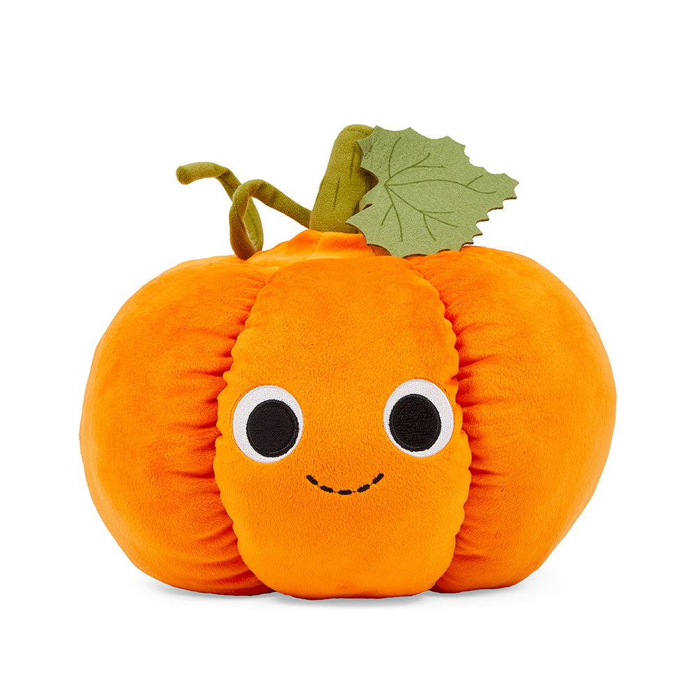 Yummy World Jack O'Lantern Interactive Pumpkin Plush with Candy Corns