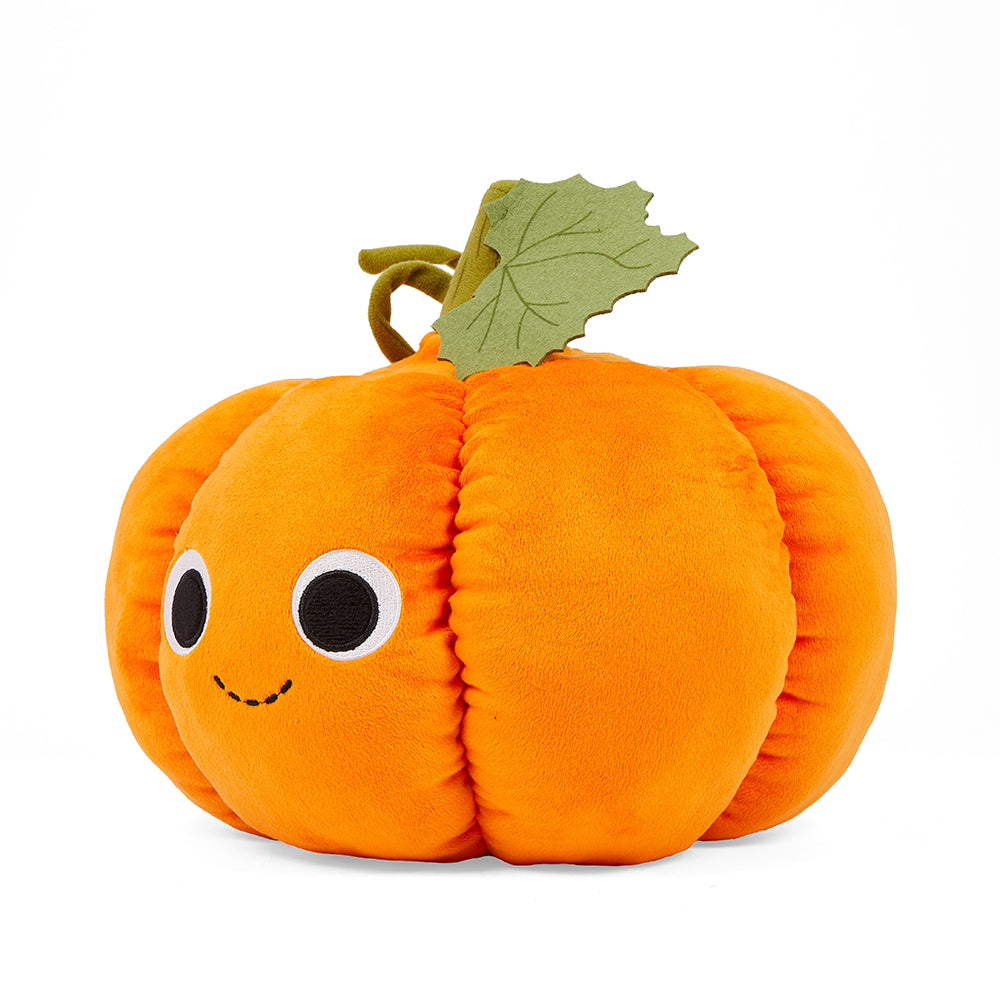 Yummy World Jack O'Lantern Interactive Pumpkin Plush with Candy Corns
